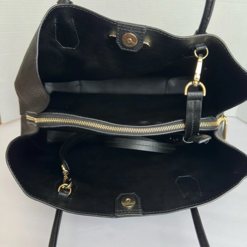 Michael Kors Mercer Gallery Medium Leather Satchel - Picture 8 of 13